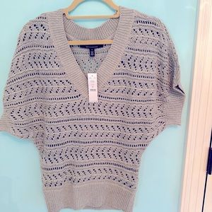 NWT WHBM  Green Dolman Sweater